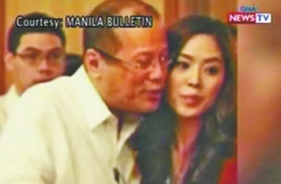 2012年,阿基諾三世與比自己小23歲的韓裔女主播格雷斯·李在一起。