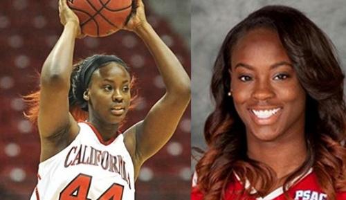 圖為加拿大籍女子籃球運動員克拉克（Shanice Clark）。