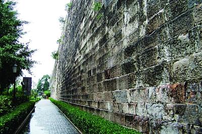 　　東水關(guān)處的城墻。資料圖片