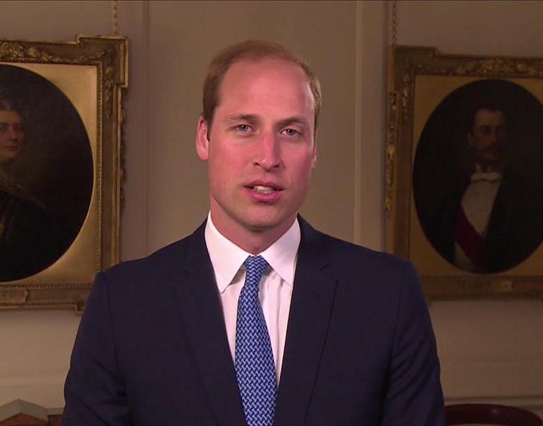 威廉王子新春拜年！