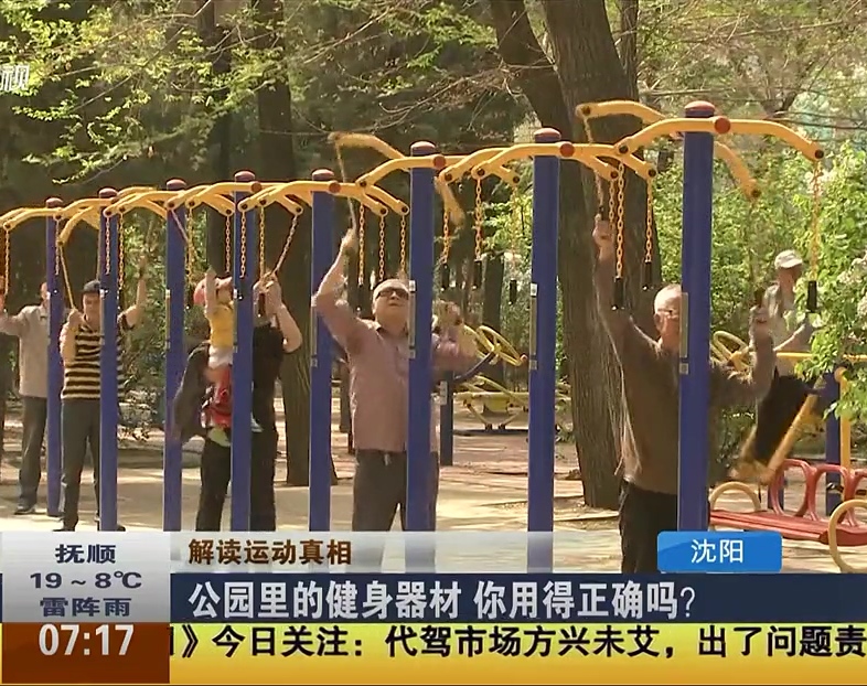 公園里的健身器材 你用得正確嗎？