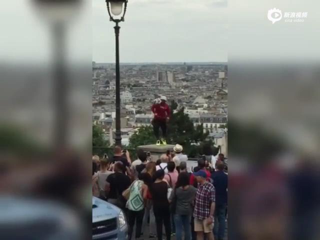 牛！黑人小哥開掛技能不斷