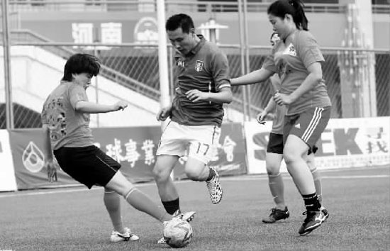 因為身體條件受限，女足幫只能走技術流路線